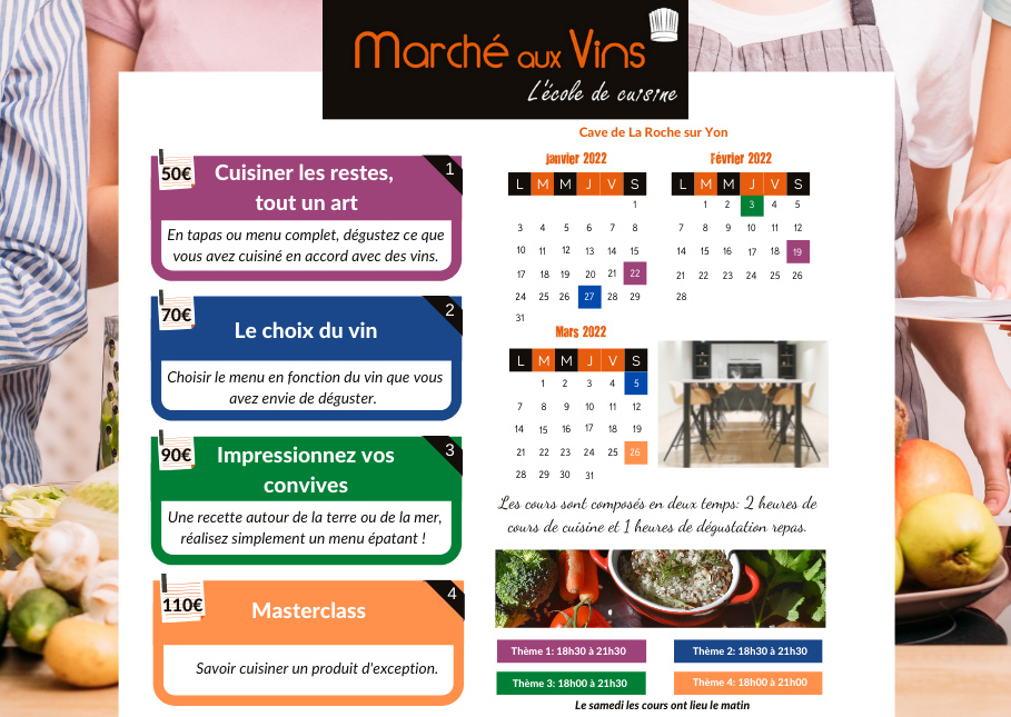 l ecole de cuisine le marche aux vins